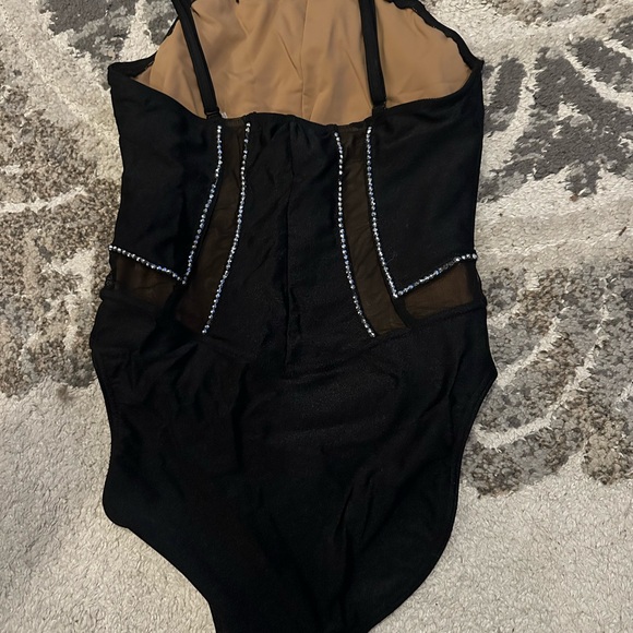 Tenth House Dance Leotard ONLY Size Adult Small Black Oblivion Revolution - Picture 9 of 9